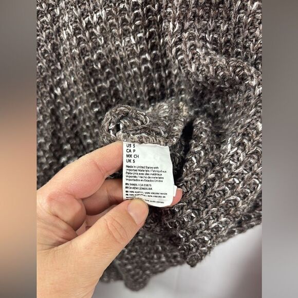 American Eagle Outfitters Brown Pullover Knit Sweater Size Small - Picture 5 of 5